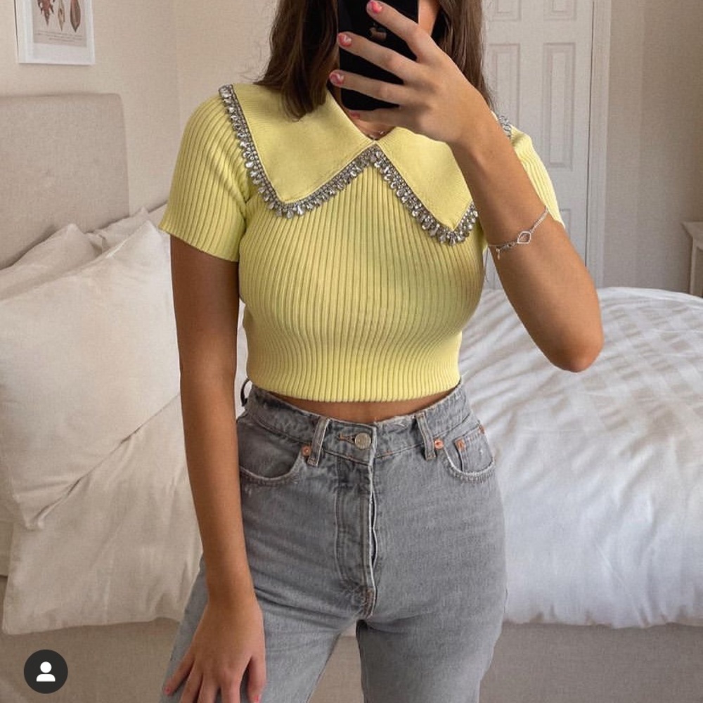 Zara bloggers favorite knit top - Picture 4 of 9